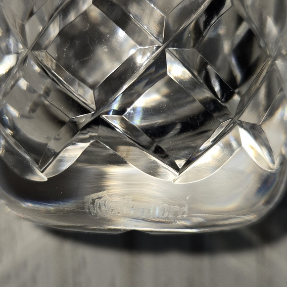 Waterford Crystal Glandore Salt and Pepper Shakers Pre-Owned Signed - Picture 6 of 6
